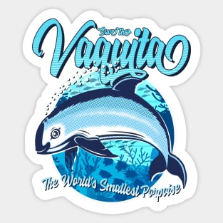 Save the Vaquita: The World's Smallest Porpoise Sticker